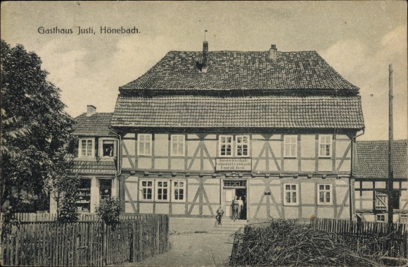 PC Hönebach Wildeck in Hesse, Gasthaus Justi