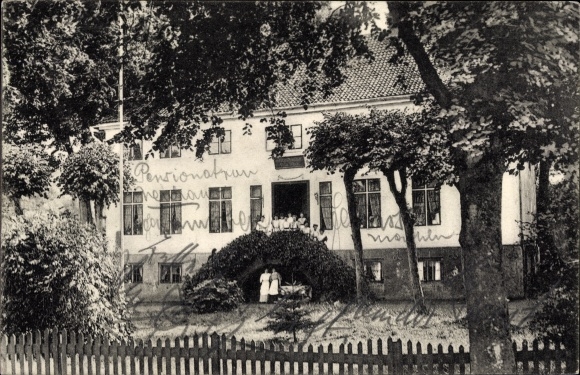 Ak Neuhaus an der Oste, Töchterpensionat Villa Wisch