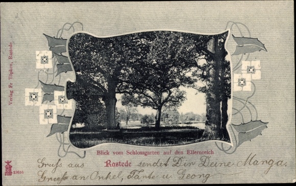 Passepartout PC Rastede in Oldenburg, Ellernteich, castle garden