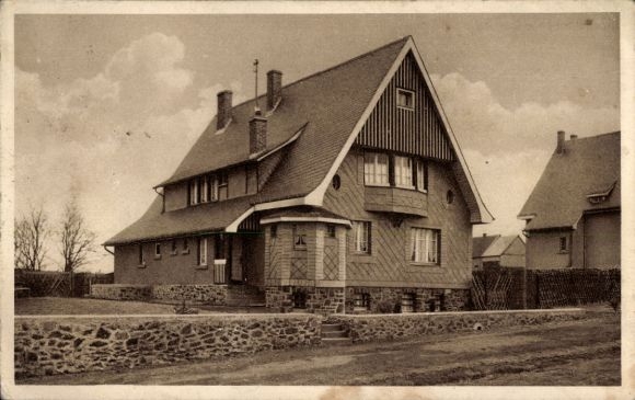 Postcard Darscheid in the Eifel, youth hostel