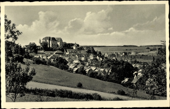 Postcard Westerburg Westerwald, rest home, castle, place