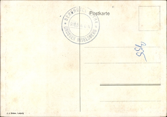 KP artystyczna Bahndorf, Heribert, Brotterode Turyngia, Großer Inselsberg, Hotel Gotha, noc, zima