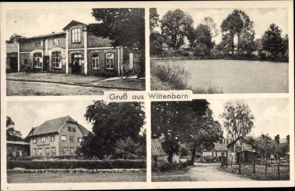 PC Wittenborn Schleswig Holstein, partial views, business, inn