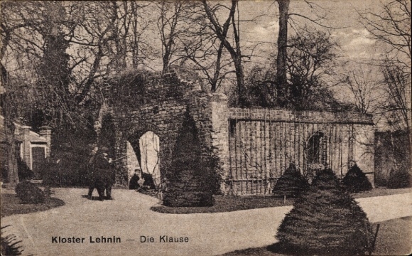 Postcard Lehnin, Monastery, The Hermitage