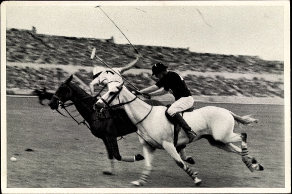Collection picture Olympia 1936, polo match Argentina against Mexico on the Maifeld