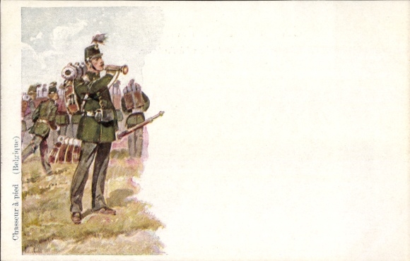 Artist PC Geens, Louis, Chasseur à pied