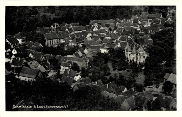 Postcard Schmieheim near Lahr in the Black Forest, general view