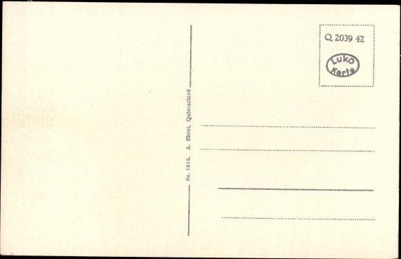 Postcard Quierschied in Saarland, Mühlenberg