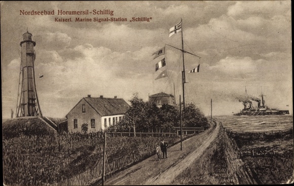 PC Horumersiel Schillig Wangerland Friesland, Imperial Navy Signat Station, warship