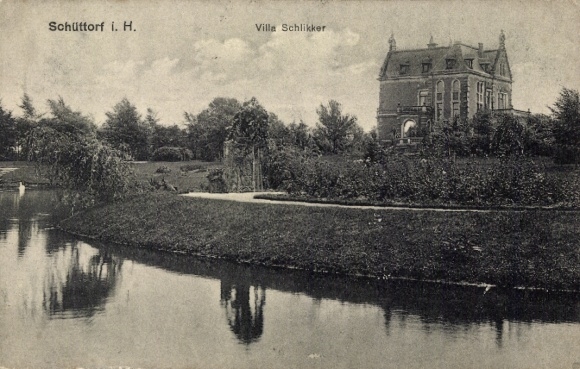 Ak Schüttorf in de provincie Bentheim, Villa Schlikker