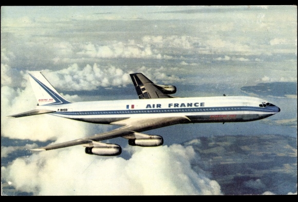 Samolot pasażerski KP French Air France, Boeing 707 Intercontinental, F-BHSB