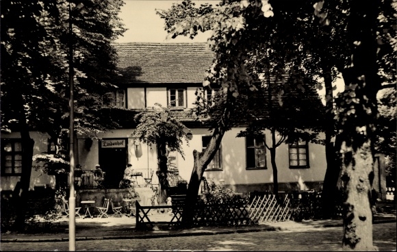 Ansichtkaart Lehnitz Oranienburg, restaurant Lindenhof