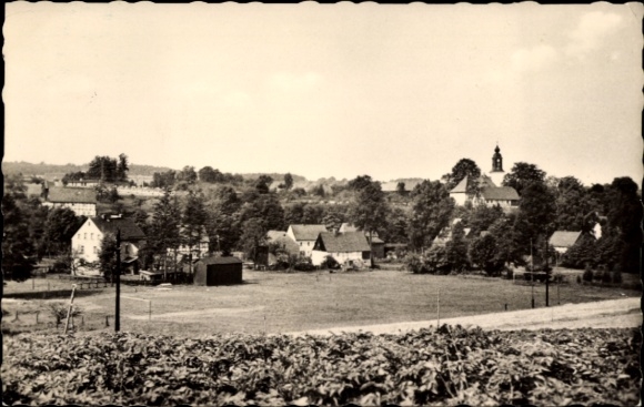 Ak Oberschöna in Sachsen, Ortsansicht
