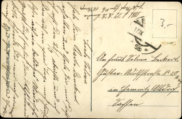 Ak Eger Reg Karlsbad, uitzicht vanaf de Bismarckhöhe