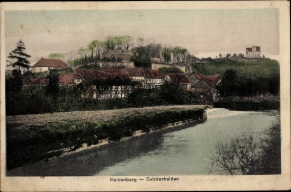 Ak Salzderhelden Einbeck in Nedersaksen, Heldenburg