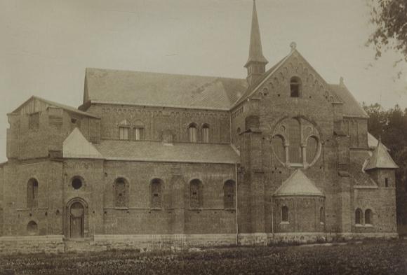 Original photo Melk an der Donau, Lower Austria, church, around 1900
