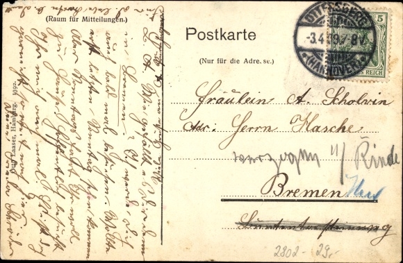 PC Ottersberg in Lower Saxony, Gieschen&#39;s Hotel, street section