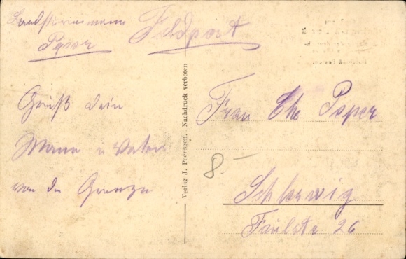 Postcard Herbesthal Welkenraedt Wallonia Liège, closure of German Belgian border, passage post