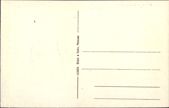 Postcard Oelsnitz in the Ore Mountains, Bahnhofstraße
