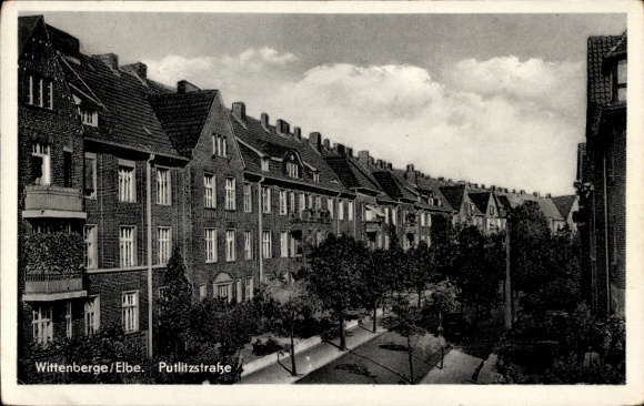 Postcard Wittenberge an der Elbe Prignitz, Putlitzstraße