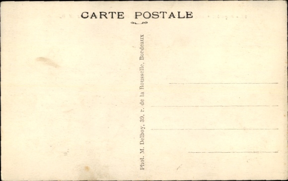 Postcard Paquebot Amerique, Compagnie des Chargeurs Réunis
