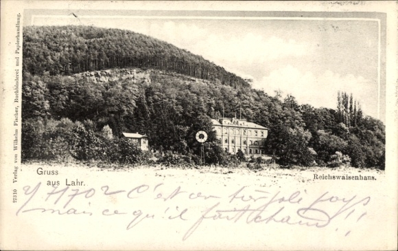 Ak Lahr im Schwarzwald Baden, Reichswaisenhaus