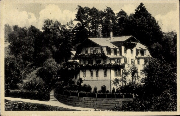 Postcard Neukirchen bei Coburg Lautertal Oberfranken, convalescent and rest home