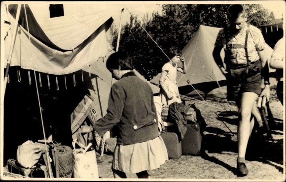 Photo Neu Zauche in the Spreewald, Briesensee 1962