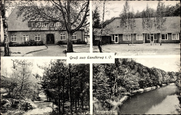 PC Sandkrug Hatten in Oldenburg, children&#39;s home, Osenberge, school camp, Hunte