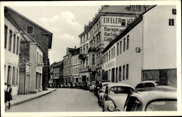 Postcard Adenau in the Eifel, Hotel Eifeler Hof
