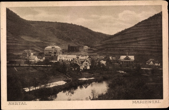 Ansichtkaart Marienthal Dernau an der Ahr, Panorama