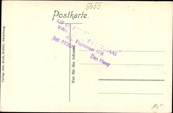Postcard Bad Eilsen in Lower Saxony, Villa Rinne