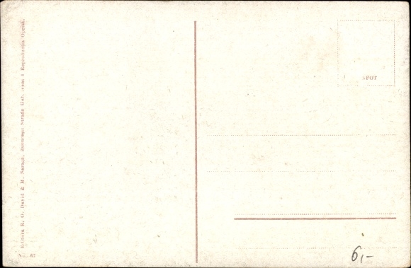 Postcard Rumänien, Täränesti Ports