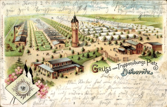 Chromo-Litho Döberitz in Havelland, military training area