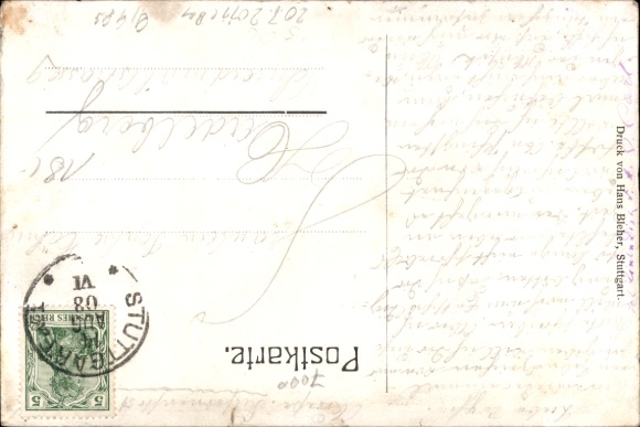 PC Stuttgart in Württemberg, general view, Zeppelin, inventor