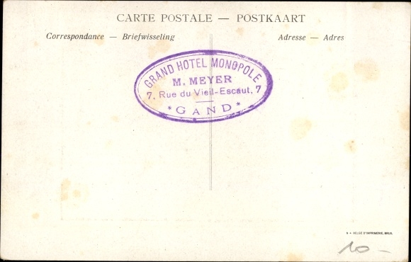 PC Gent East Flanders, world exhibition 1913, towers