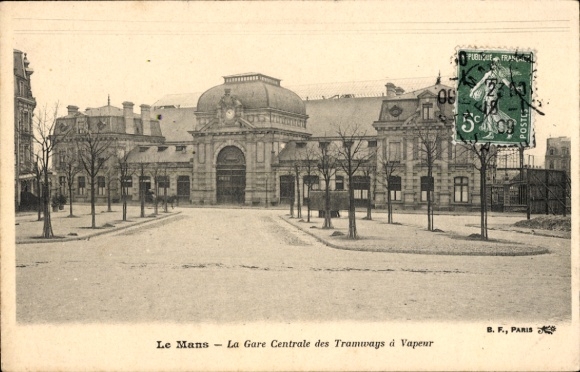 Ak Le Mans Sarthe, Hauptbahnhof