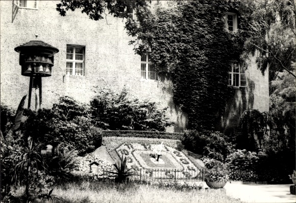 Postcard Zittau in Sachsen, flower clock with carillon