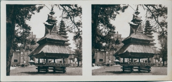 Stereo Photo Section of the Netherlands, Colonial Exhibition Paris 1931