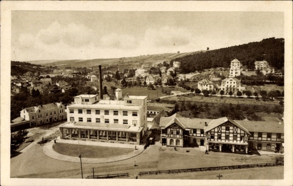Ak Lazne Luhačovice Bad Luhatschowitz Region Zlin, Neues Postamt in Bad Luhačovice