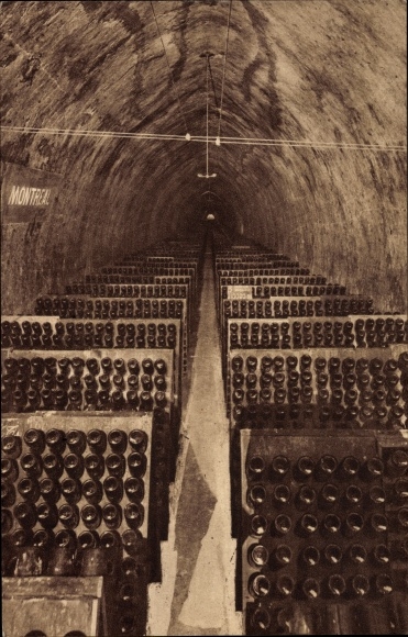 Postcard Reims Marne, Champagne Pommery &amp; Greno, A state-of-the-art wine gallery