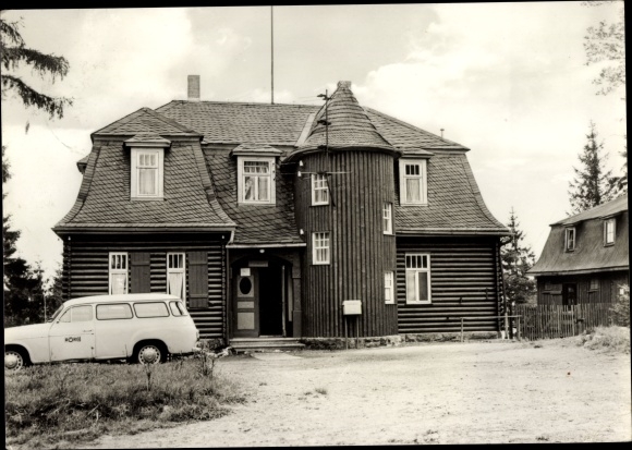 Postcard Willmersdorf Großhöhenbach in Thuringia, holiday home and restaurant Höhenblick