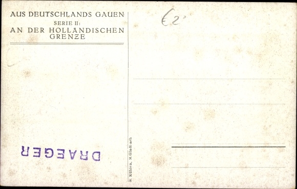 PC From Germany&#39;s Gauen Series II, On the Dutch Border, Farm