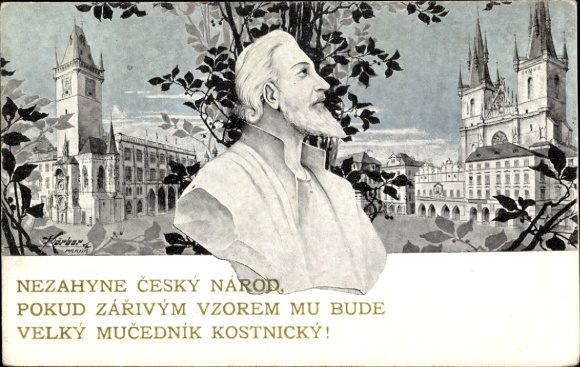 Artysta KP Körber, Pavel, Naród czeski nie zginie, Męczennik Kostnicki