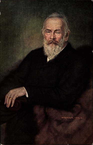 Artist PC Firle, Walther, Prince Regent Luitpold of Bavaria, portrait