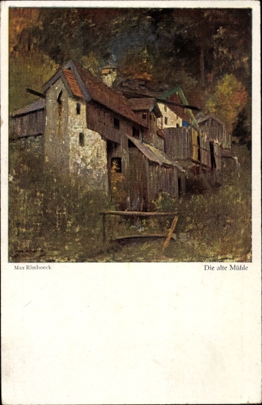 Artist PC Rimboeck, Max, old mill