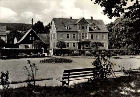 Postcard Tambach Dietharz in Thuringia, FDGB recreation home March 8