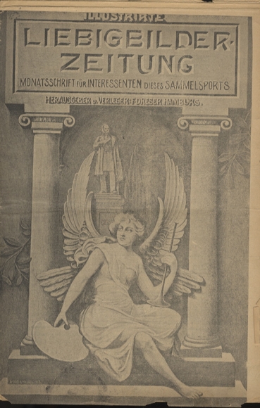 Liebig pictures newspaper advertising Dreser issue 10, volume 13, 1908