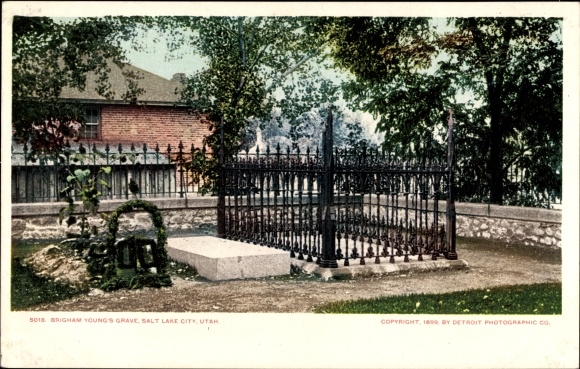 Ak Salt Lake City Utah Verenigde Staten, Brigham Young's Tomb