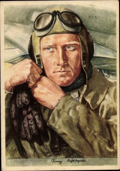 Artist PC Willrich, Wolfgang, reconnaissance pilot, VDA